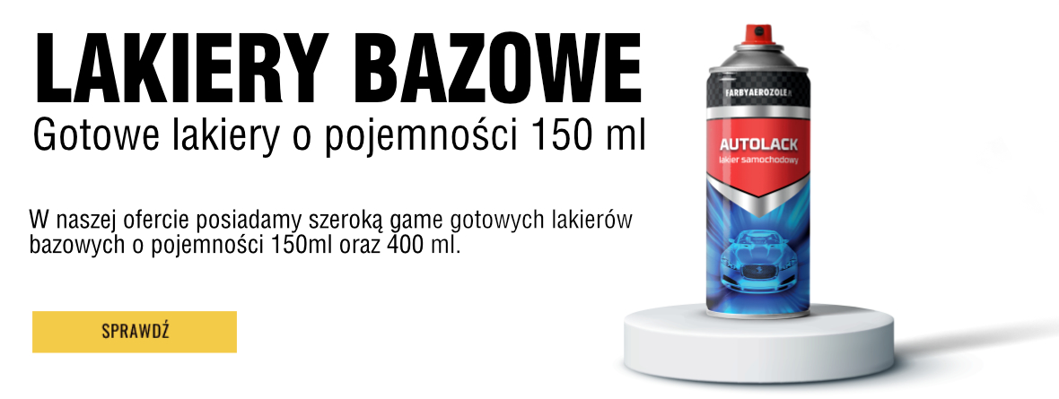 Lakiery samochodowe 150 ml