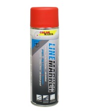 LINEMARKER FARBA DO MALOWANIA LINII PASÓW CZERWONY 500ML