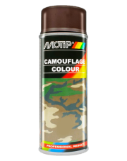LAKIER SPRAY MASKUJĄCY RAL 8027 BRĄZOWY MAT 400ML