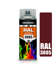 RAL 3005 POŁYSK Lakier Akrylowy w Sprayu 400ml